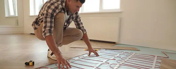 The advantages of underfloor heating with a hydronic heating system